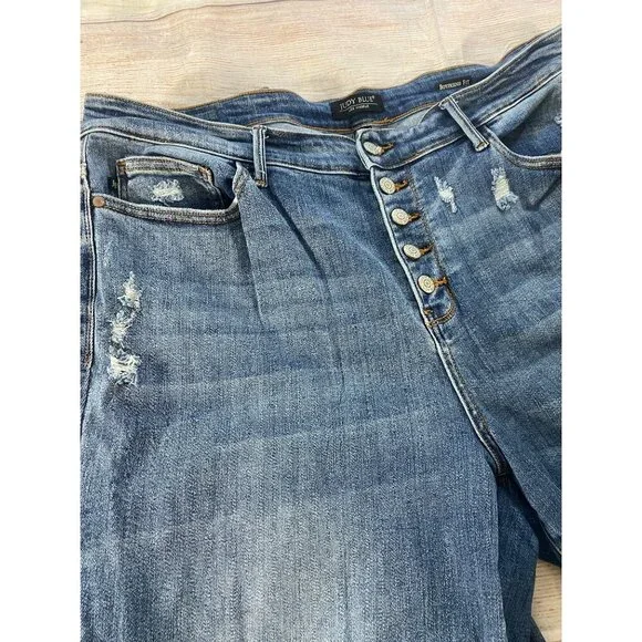 Judy Blue Women's Bundle Of Blue Bootcut/Boyfriend Fit/Skkinny Fit Jeans - 20W